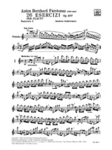 26 Exercices op. 107 - Volume 1 - Anton Bernhard Fürstenau - Partition